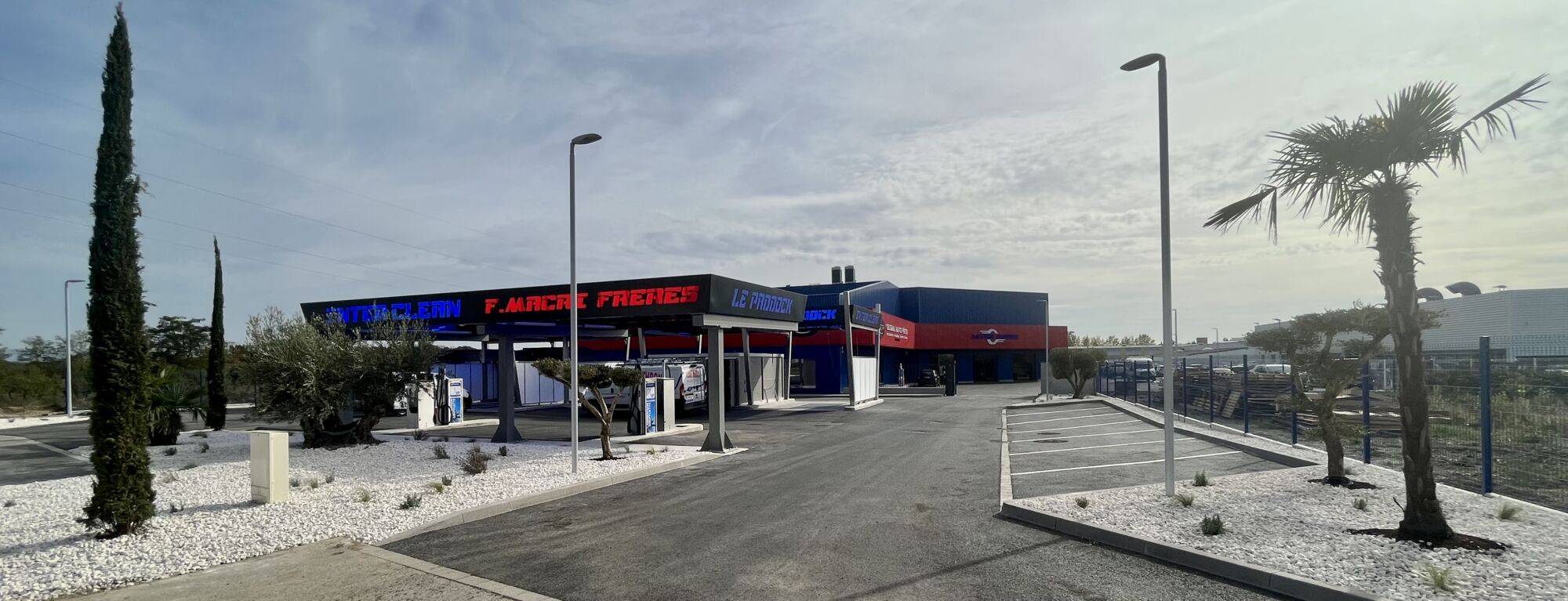 L’ouverture du nouveau complexe automobile à Sausheim : INTER PNEUS, Global Auto Pièces, INTER CLEAN &#8211; Tout ce dont vous avez besoin sous un même toit ! Mulhouse 1